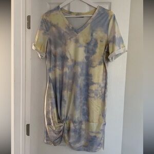 SHEIN Tie-Dye Dress
